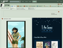 Tablet Screenshot of aoringo.deviantart.com