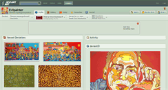 Desktop Screenshot of evilpainter.deviantart.com