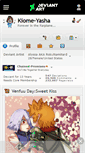Mobile Screenshot of kiome-yasha.deviantart.com