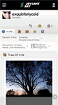 Mobile Screenshot of exquisitelycold.deviantart.com