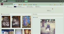 Desktop Screenshot of evanescent-beauty.deviantart.com
