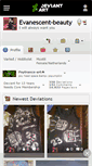 Mobile Screenshot of evanescent-beauty.deviantart.com