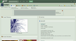 Desktop Screenshot of baybgurl.deviantart.com