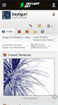 Mobile Screenshot of baybgurl.deviantart.com