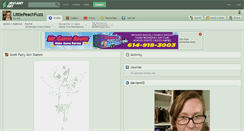 Desktop Screenshot of littlepeachfuzz.deviantart.com