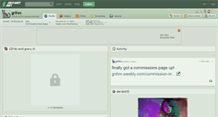 Desktop Screenshot of grihm.deviantart.com