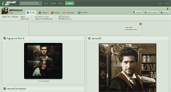 Desktop Screenshot of denoctem.deviantart.com