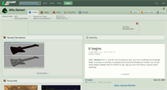 Desktop Screenshot of nilix-delnori.deviantart.com