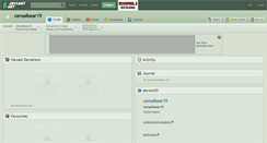 Desktop Screenshot of cerealbear19.deviantart.com
