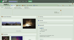 Desktop Screenshot of bodik13.deviantart.com