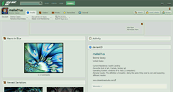 Desktop Screenshot of malia01us.deviantart.com