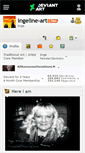 Mobile Screenshot of ingeline-art.deviantart.com