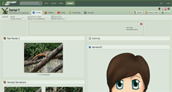 Desktop Screenshot of derial-t.deviantart.com