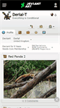 Mobile Screenshot of derial-t.deviantart.com