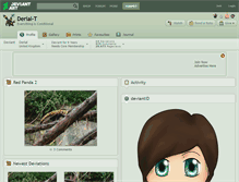 Tablet Screenshot of derial-t.deviantart.com