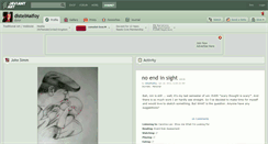 Desktop Screenshot of distelmalfoy.deviantart.com