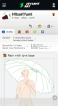 Mobile Screenshot of hitsoriyumi.deviantart.com