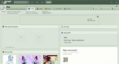 Desktop Screenshot of nior.deviantart.com