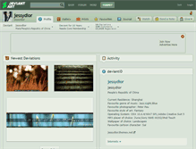 Tablet Screenshot of jessydior.deviantart.com