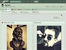 Tablet Screenshot of debreks.deviantart.com