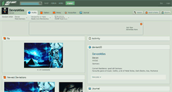 Desktop Screenshot of devonmiles.deviantart.com