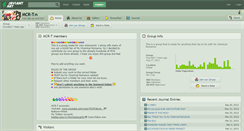 Desktop Screenshot of mcr-t.deviantart.com