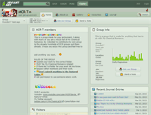 Tablet Screenshot of mcr-t.deviantart.com