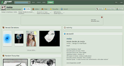 Desktop Screenshot of moiza.deviantart.com