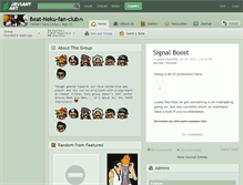 Tablet Screenshot of beat-neku-fan-club.deviantart.com