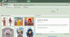 Desktop Screenshot of makubi.deviantart.com