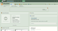 Desktop Screenshot of obitoxkakashi.deviantart.com
