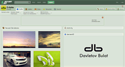 Desktop Screenshot of d-kane.deviantart.com