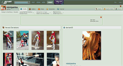 Desktop Screenshot of mimiyanina.deviantart.com