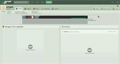 Desktop Screenshot of krineth.deviantart.com