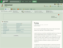 Tablet Screenshot of metros2soul.deviantart.com