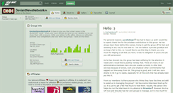 Desktop Screenshot of deviantnewsnetwork.deviantart.com
