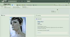 Desktop Screenshot of megan-mace.deviantart.com