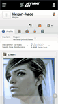 Mobile Screenshot of megan-mace.deviantart.com