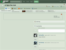 Tablet Screenshot of el-tigre-fan-club.deviantart.com