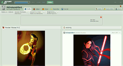 Desktop Screenshot of nicholasashford.deviantart.com