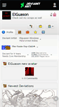 Mobile Screenshot of elguason.deviantart.com