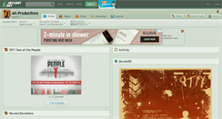 Desktop Screenshot of ak-productions.deviantart.com