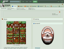 Tablet Screenshot of bmrpeal.deviantart.com