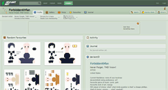 Desktop Screenshot of forbiddenkhfan.deviantart.com