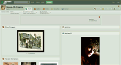 Desktop Screenshot of nexus-of-dreams.deviantart.com