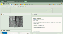 Desktop Screenshot of bloodisfunn.deviantart.com
