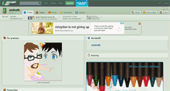 Desktop Screenshot of amireth.deviantart.com