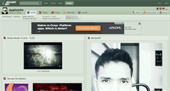 Desktop Screenshot of aparicio94.deviantart.com
