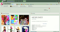 Desktop Screenshot of freedomninja21.deviantart.com