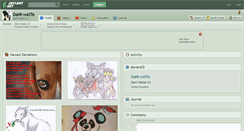 Desktop Screenshot of dani-waite.deviantart.com